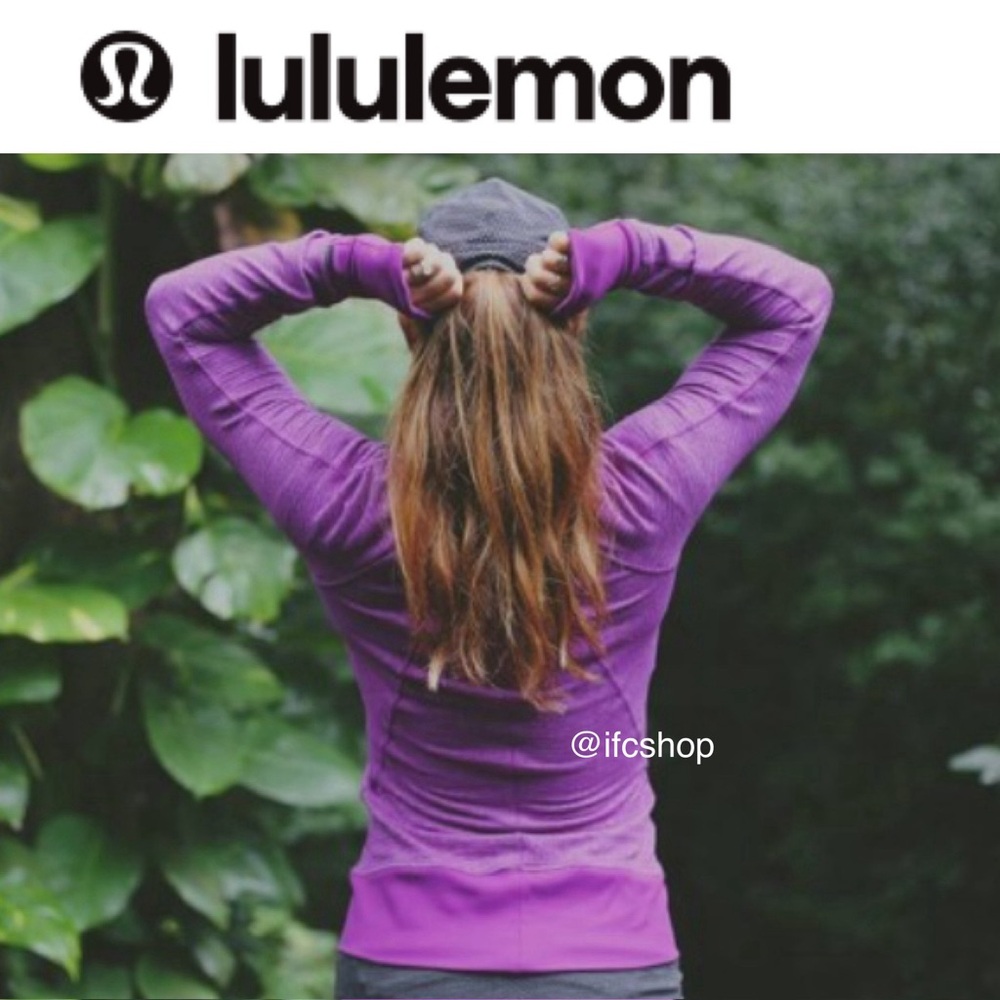 Lululemon Runderful 1/2 Zip Pullover in Tender Violet